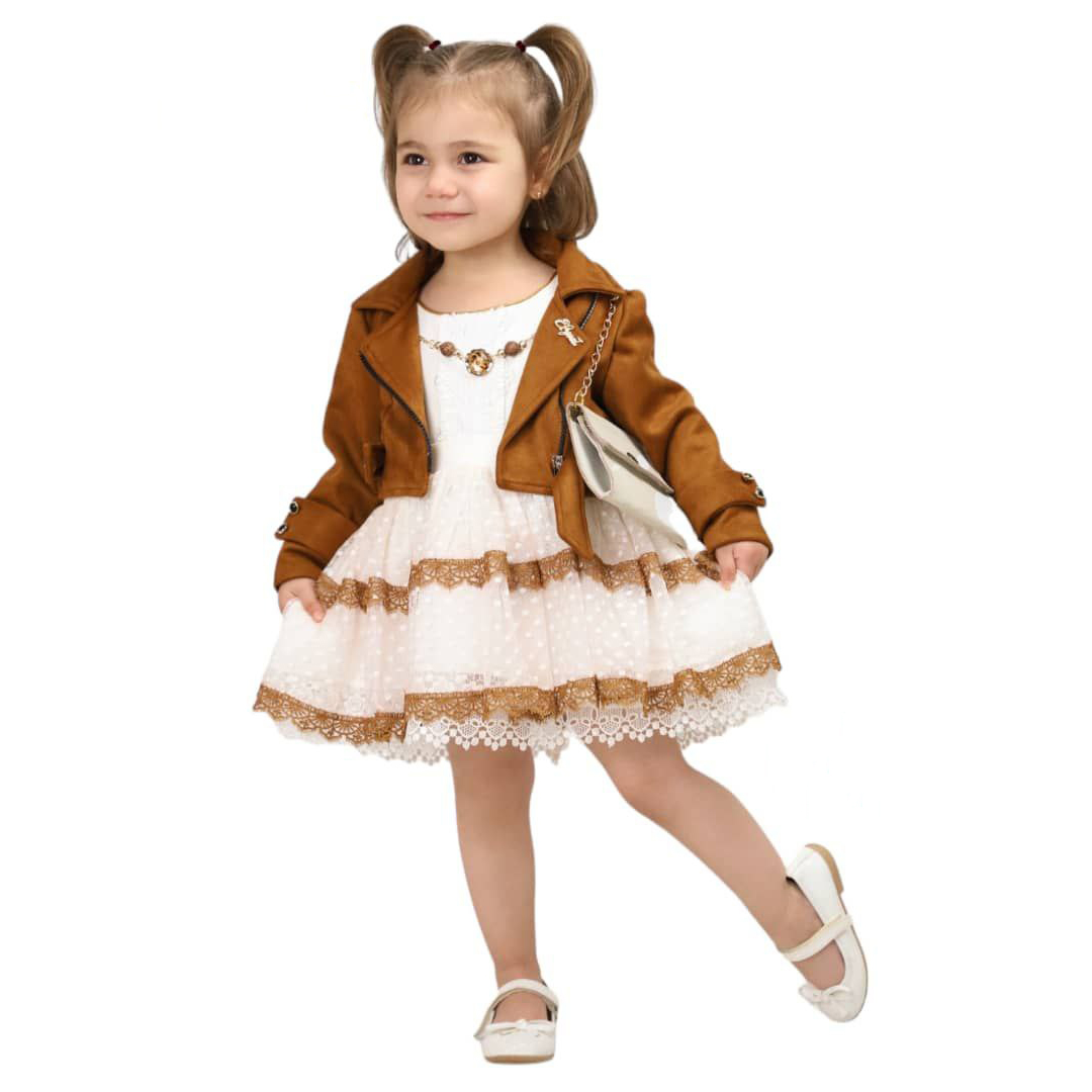 فستان البنات للأميرات الصغيرات Robe fillette nouveau modèle – Image 7