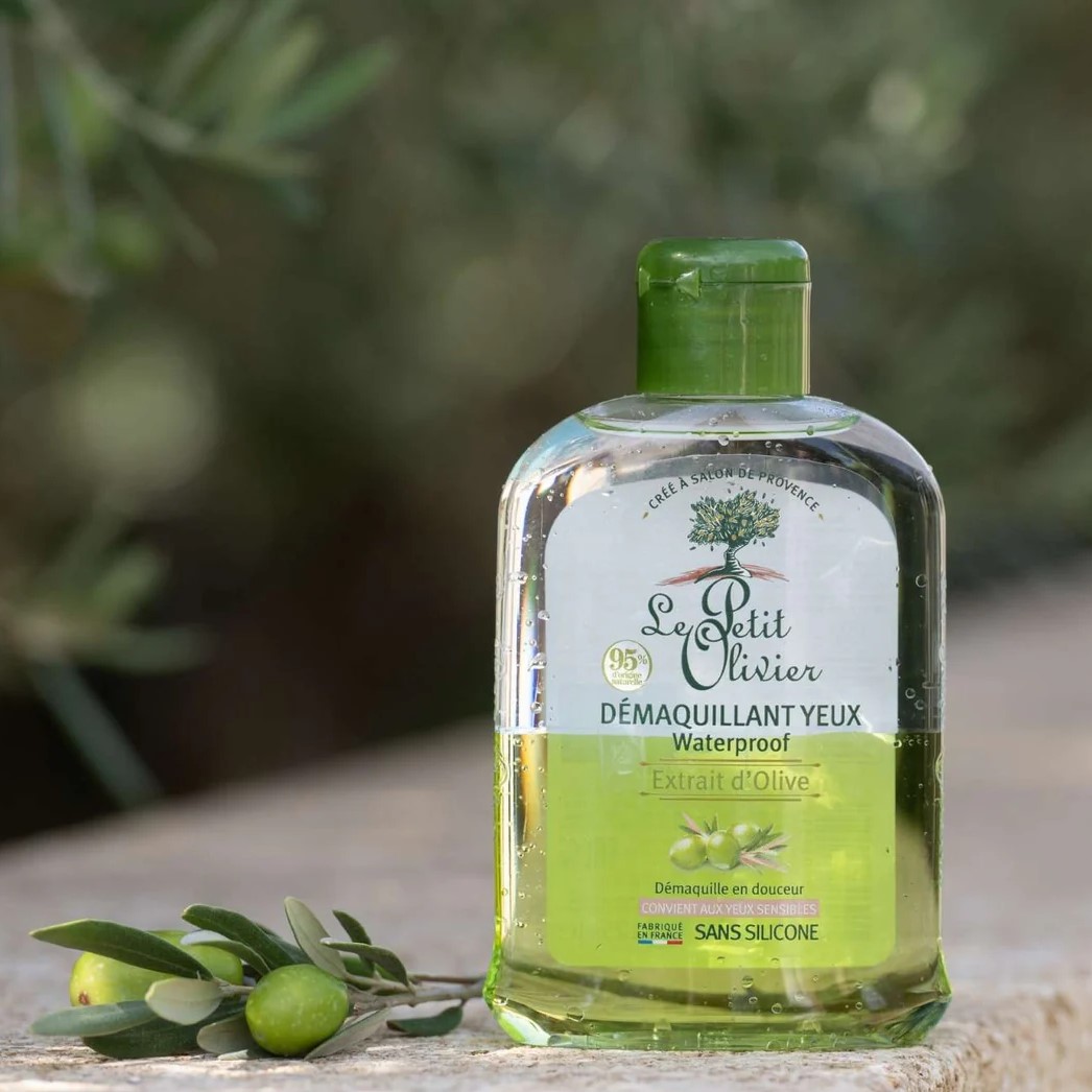 Démaquillant Yeux Waterproof à l’Extrait d’Olive – Le Petit Olivier – Image 2