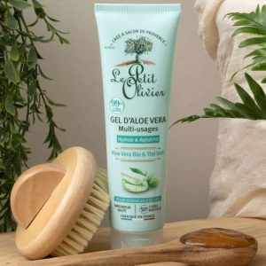 Gel d’Aloe Vera Multi-usages – Aloe Vera Bio & Thé Vert – Le Petit Olivier
