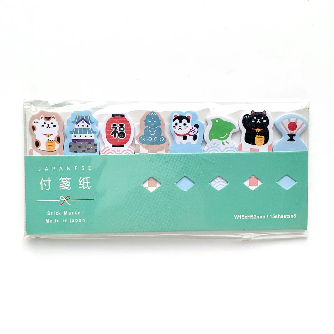120 Stickers Index - Symboles et Grigris Japonais
