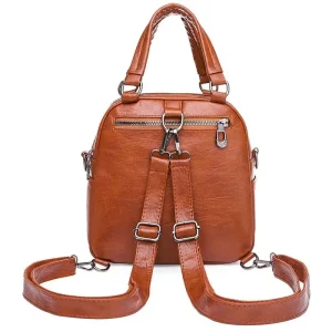 Sac à dos femme en cuir chic