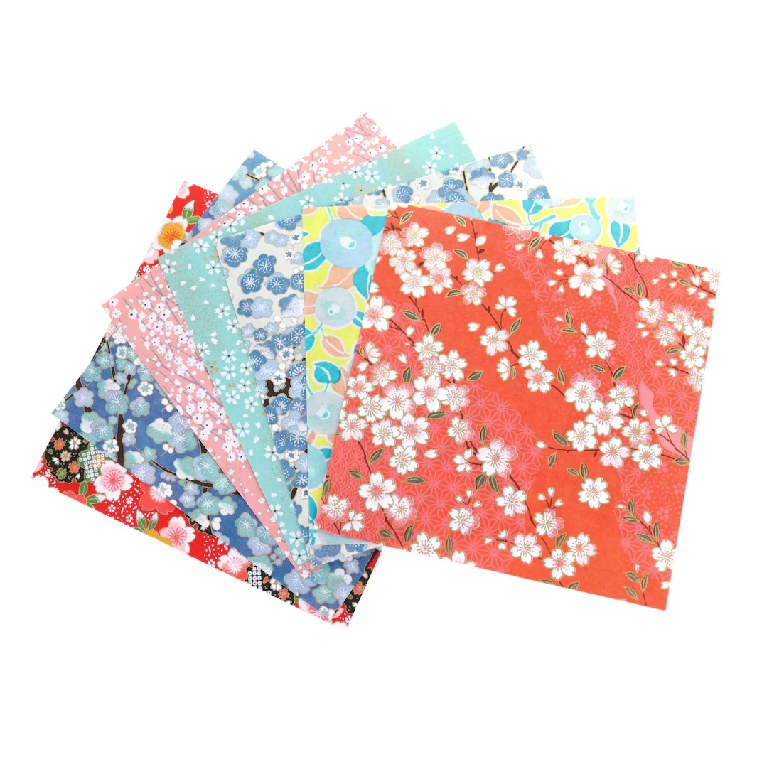 20 Papiers Origami - 15 x 15 cm - Les Fleuris – Image 5