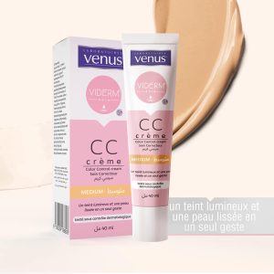 الكريم فيدارم الفاتح للوجه VIDERM CC CRÈME MEDIUM