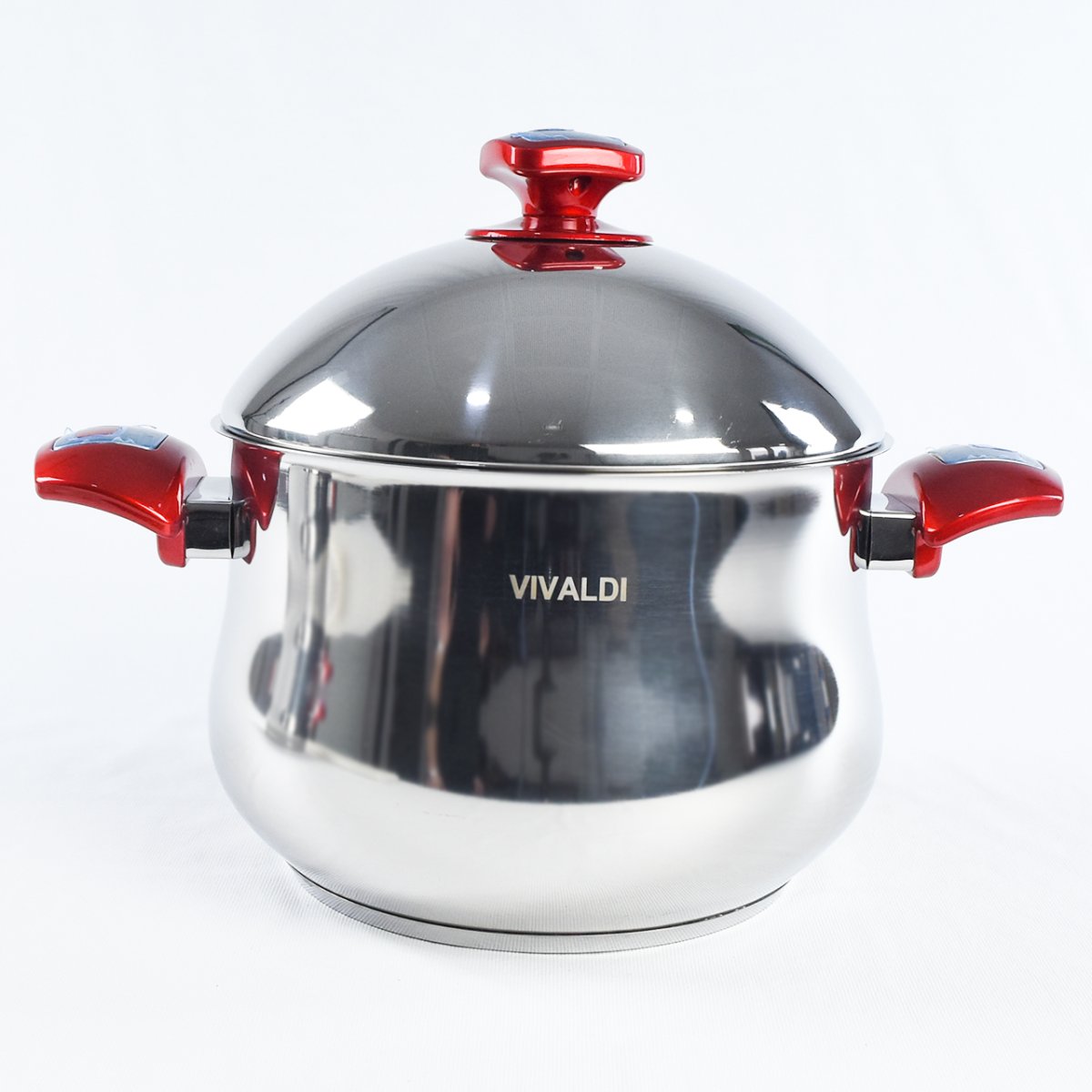 طنجرة احترافية لتحضير الكسكس Couscoussier VIVALDI en Inox et 3 pièce – Image 4