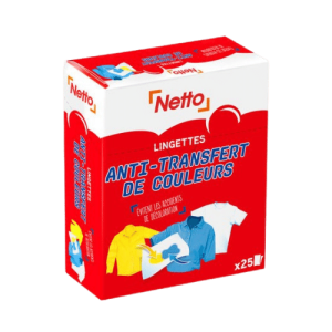 Lingettes Anti-Décoloration NETTO