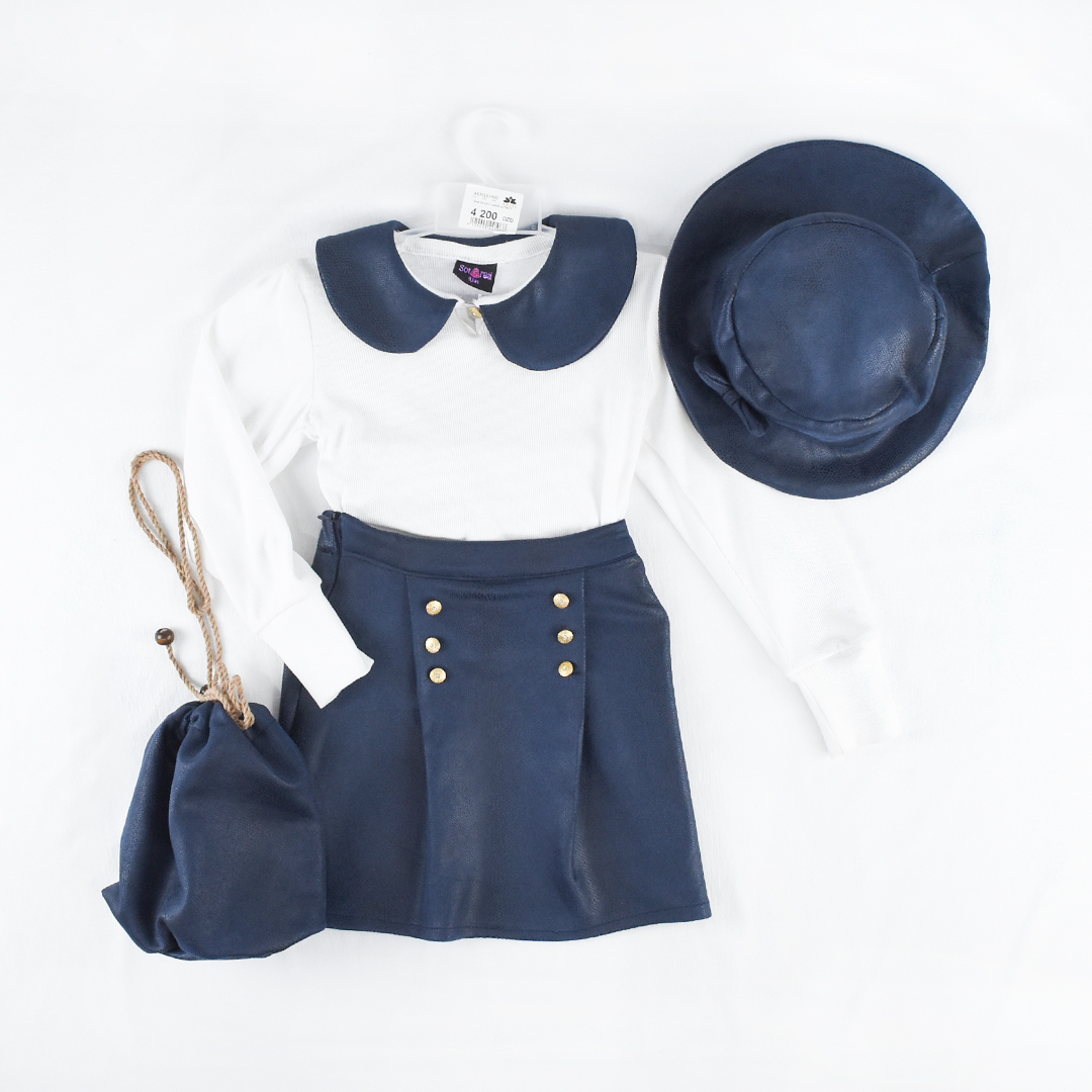 طقم 4 قطع للبنات Ensemble fille 4 pièces – Image 2