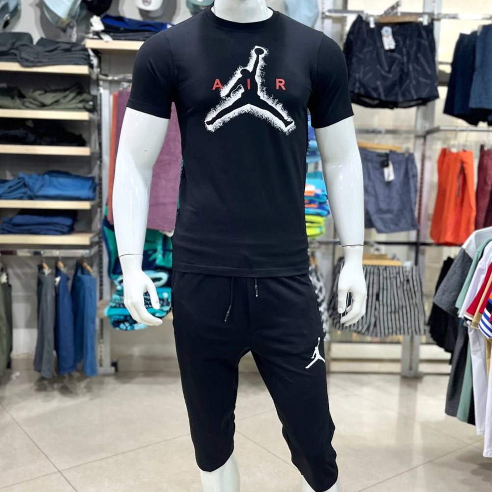 طقم صيفي في 9 ألوان Ensemble Air Jordan en couleurs – Image 2