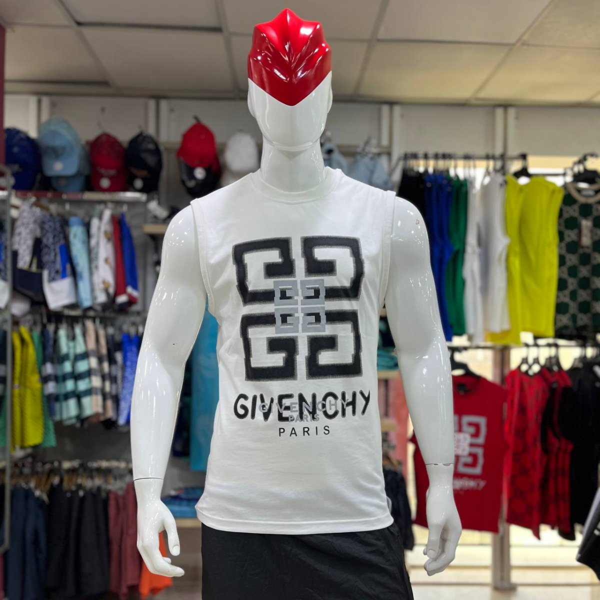 قميص رجالي من دون أكمام Débardeur Homme en Plusieurs Couleurs – Image 6