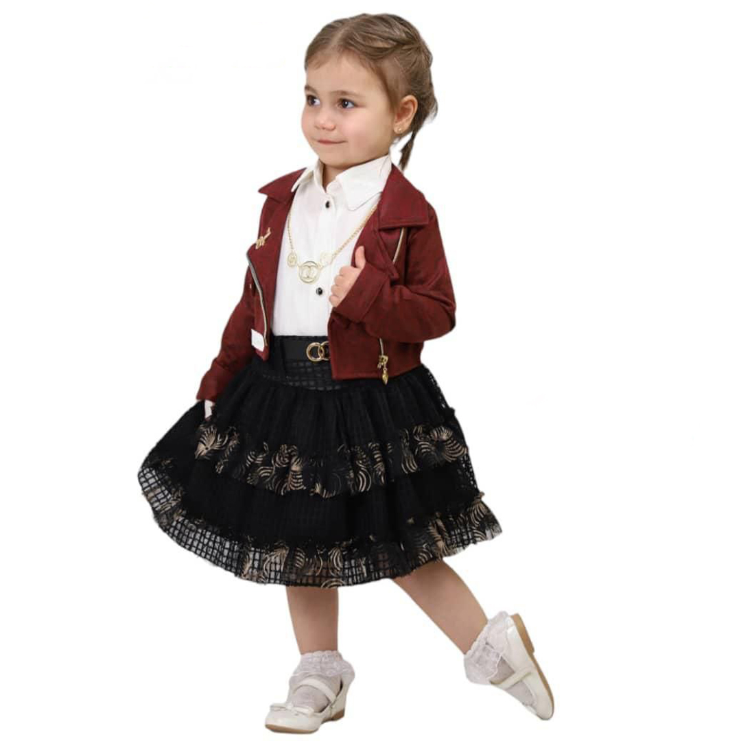 فستان البنات للأميرات الصغيرات Robe fillette nouveau modèle – Image 5