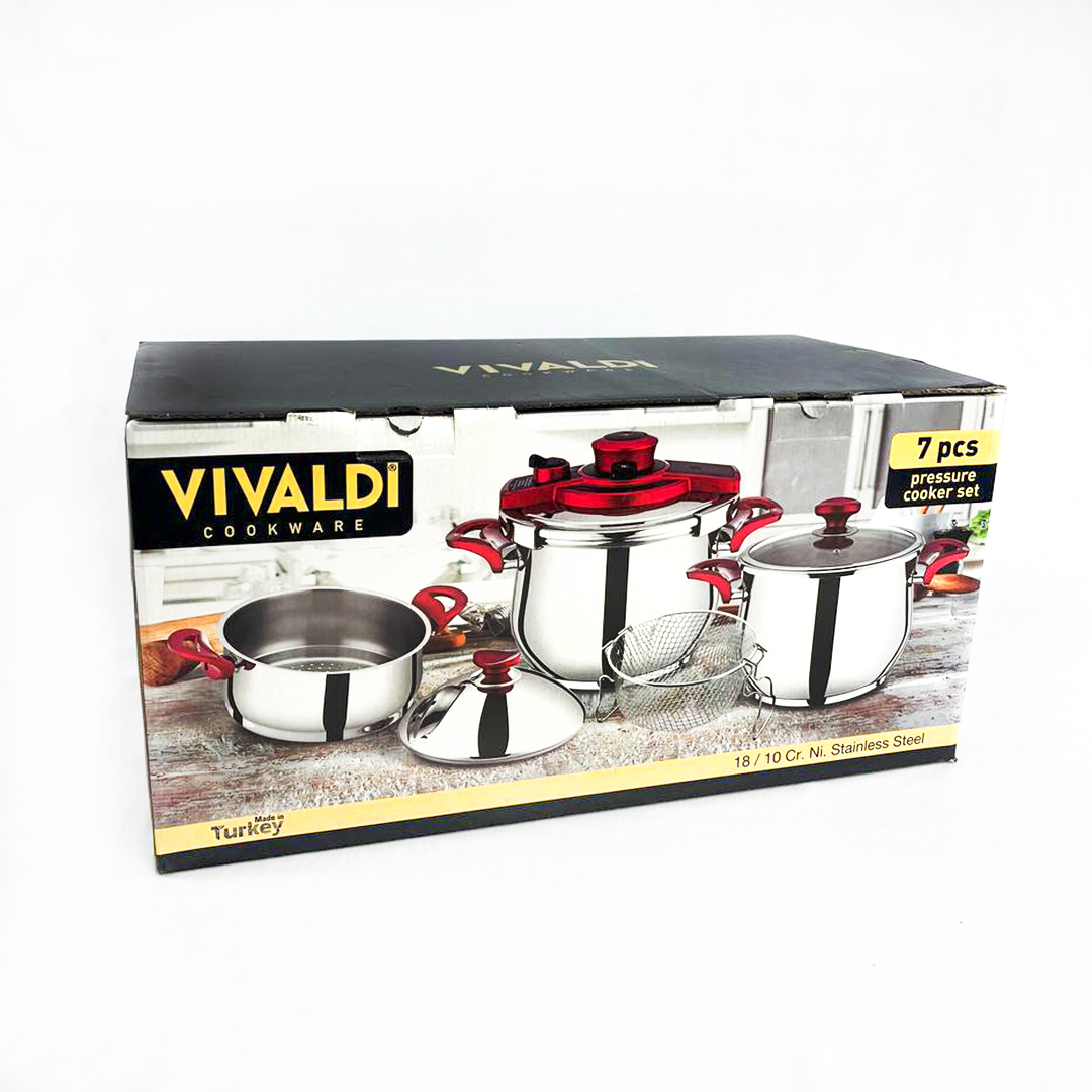 مجموعة طنجرة الضغط فيفالدي Batterie de cuisine avec autocuiseur vivaldi – Image 9