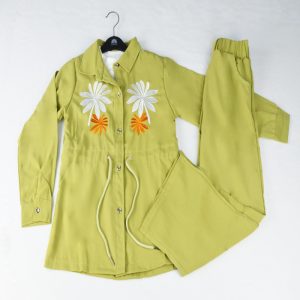 طقم للبنات بثلاث قطع Ensemble Fille 3 Pièces