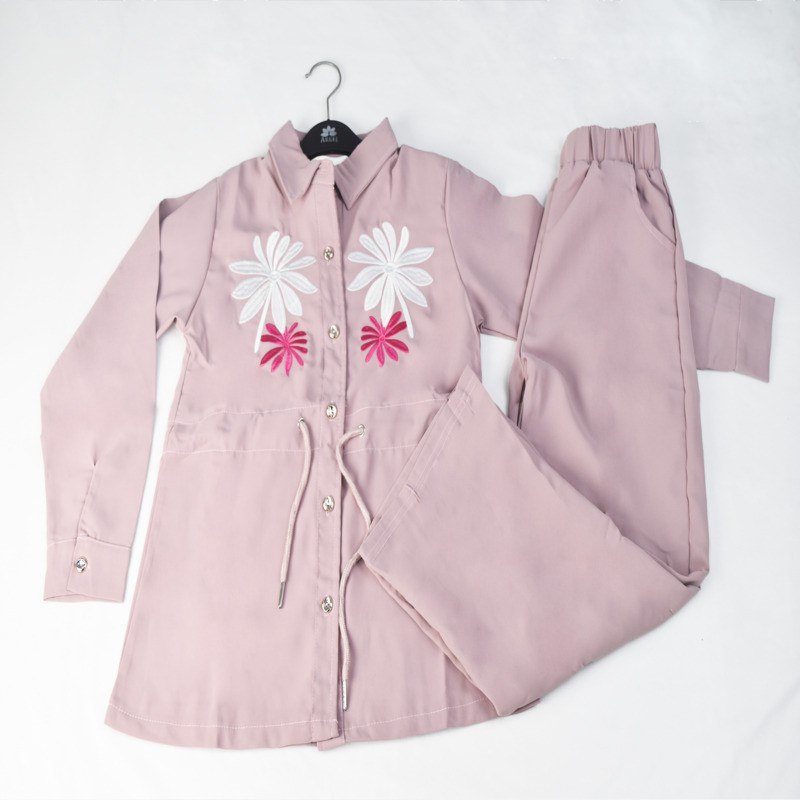 طقم للبنات بثلاث قطع Ensemble Fille 3 Pièces – Image 3