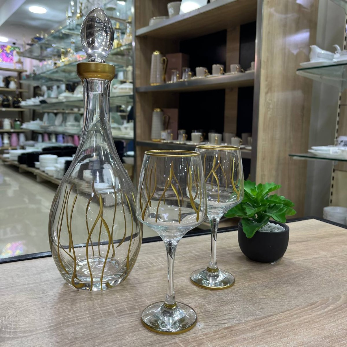 طقم كؤوس لتقديم المشروبات Service à Eau Carafe et Verres – Image 6