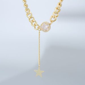 ZIRCON STAR NECKLACE