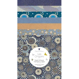 7 Papiers Origami - 15 x 15 cm - Aizome - X3