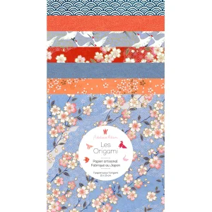7 Papiers Origami - 15 x 15 cm - Mont Kita - T5