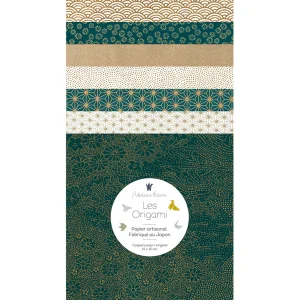 7 Papiers Origami - 15 x 15 cm - Orient - E2