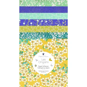 7 Papiers Origami - 15 x 15 cm - Prairie - U3