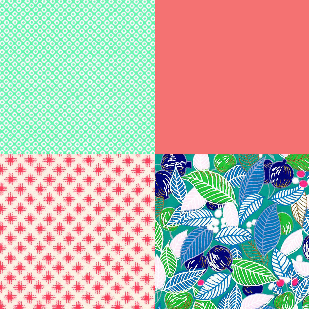 80 Papiers Origami - 6 x 6 cm - Tropiques – Image 4