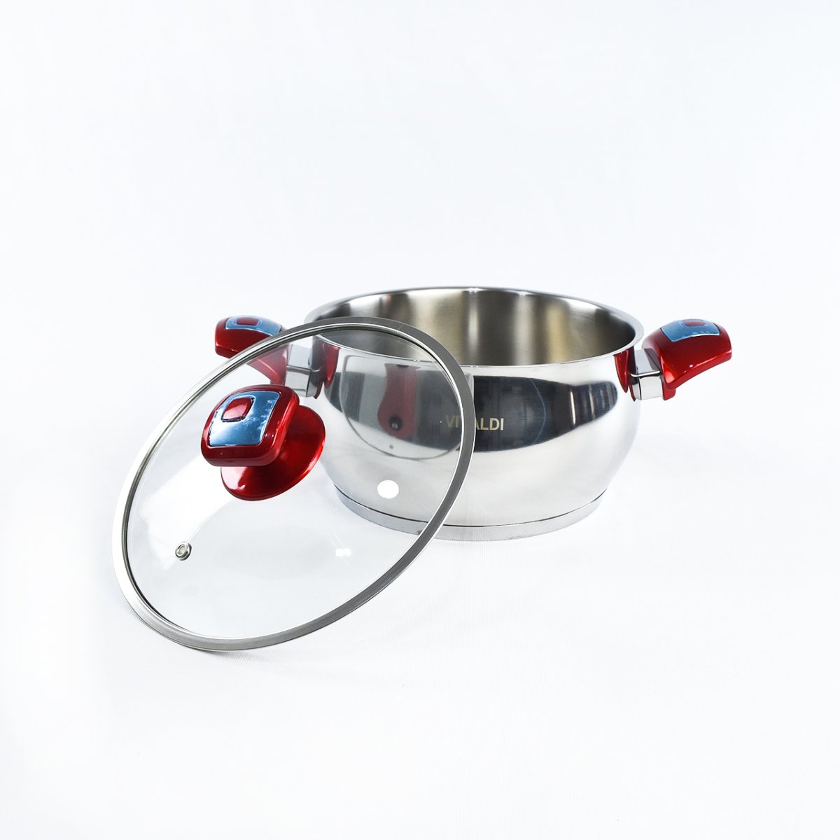 طنجرة اينوكس بغطاء زجاجي Marmite avec couvercle en verre – Image 4