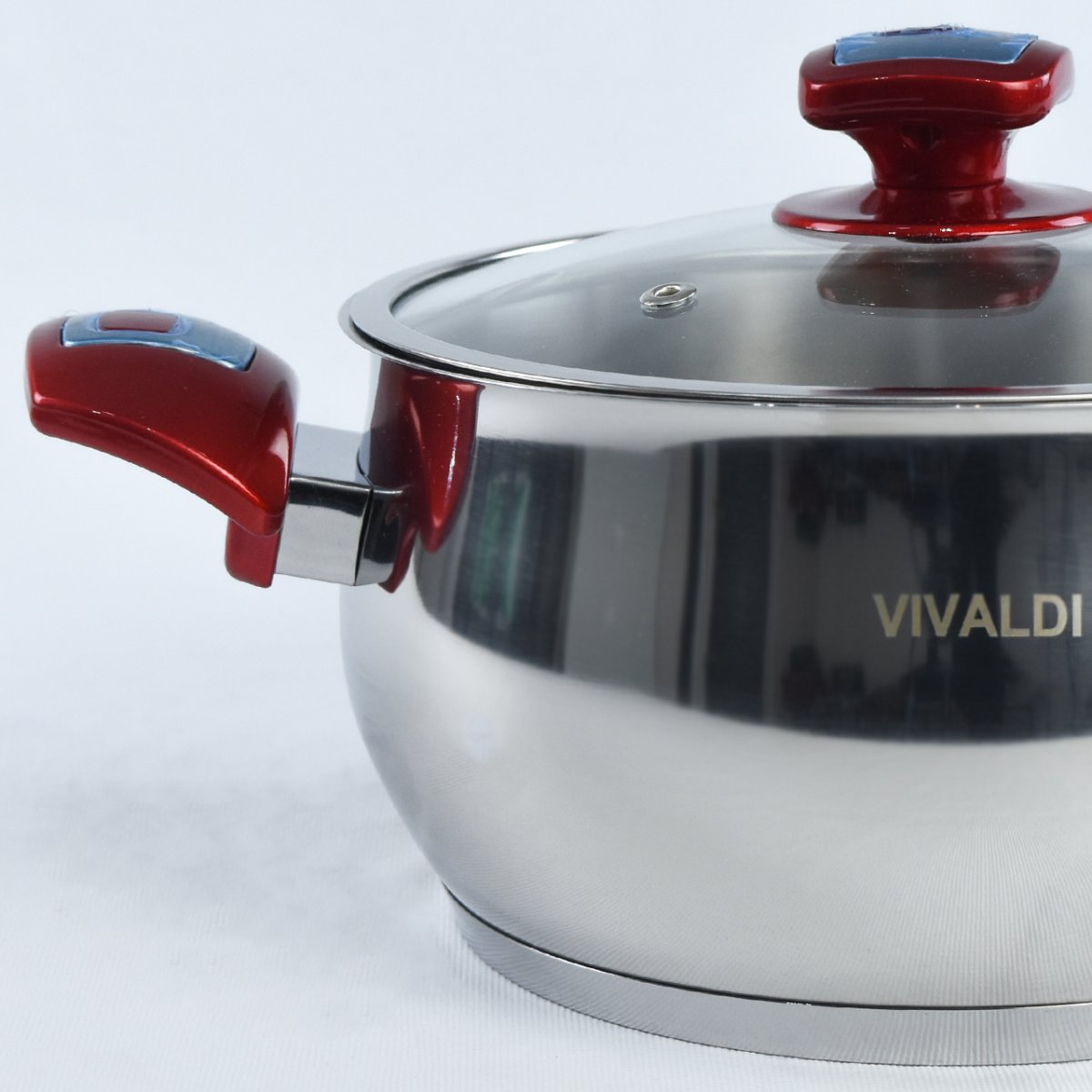 طنجرة اينوكس بغطاء زجاجي Marmite avec couvercle en verre – Image 3