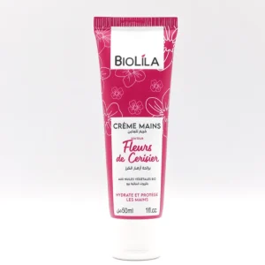 BIOLILA Crème mains fleurs de cerisier 50Ml