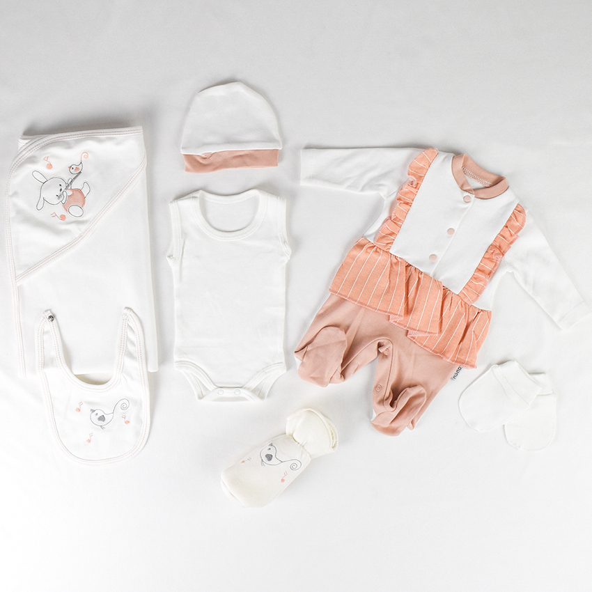 TROUSSEAU BEBE 7PCS 0-3MOIS