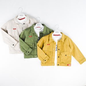 VESTE JEANS+TEE SHIRT GAR GENTLE