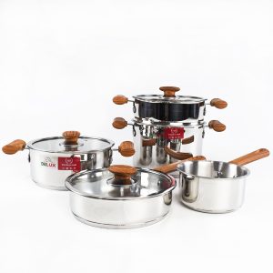 مجموعة أواني المطبخ ديلوكس BATTERIE DE CUISINE 4PCS DELUX