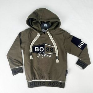 سترة بالقلمونة للأطفال الصغار Pull Bébé Garçon à Capuche