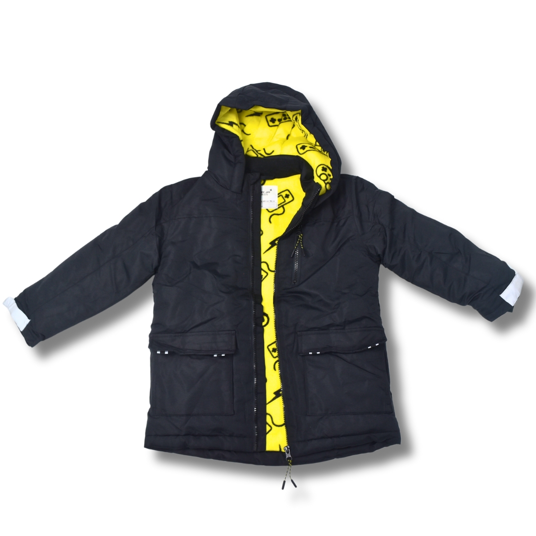 Parka Noir Pour Garçon – Image 2