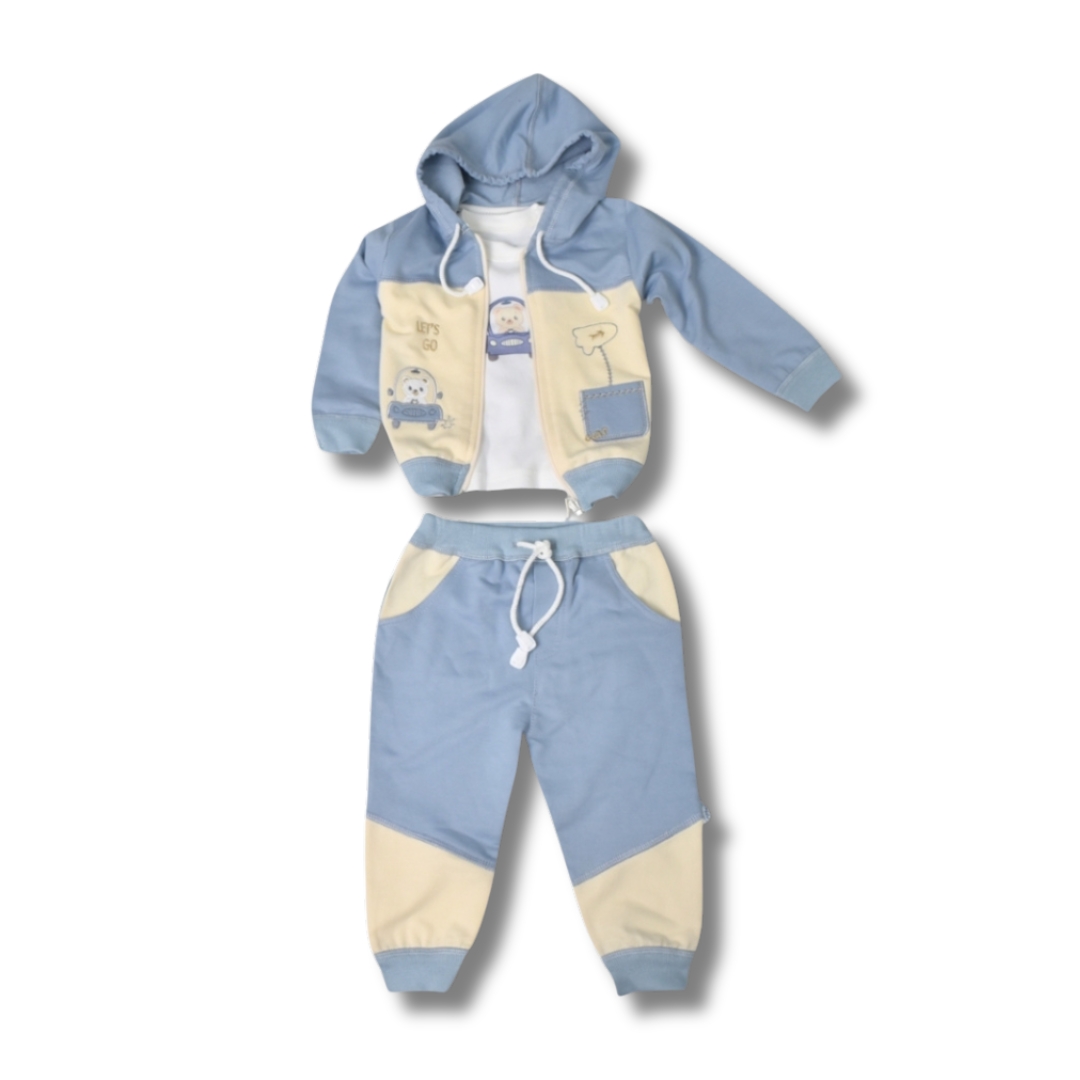 Ensemble Jogging Bébé 3 Pièces – Image 2