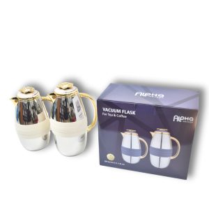 2 THERMOS ALPHA Ménage pour Thé & Café