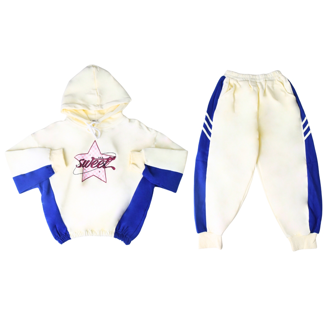 Jogging 2pcs Avec Capuche Pour Fille – Image 3
