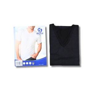 T-shirt col V pour Hommes BELTEX – Élégance et Confort 🇩🇿