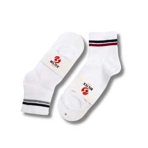 Socquettes Demi-Tige “BELTEX” à 2 Bandes