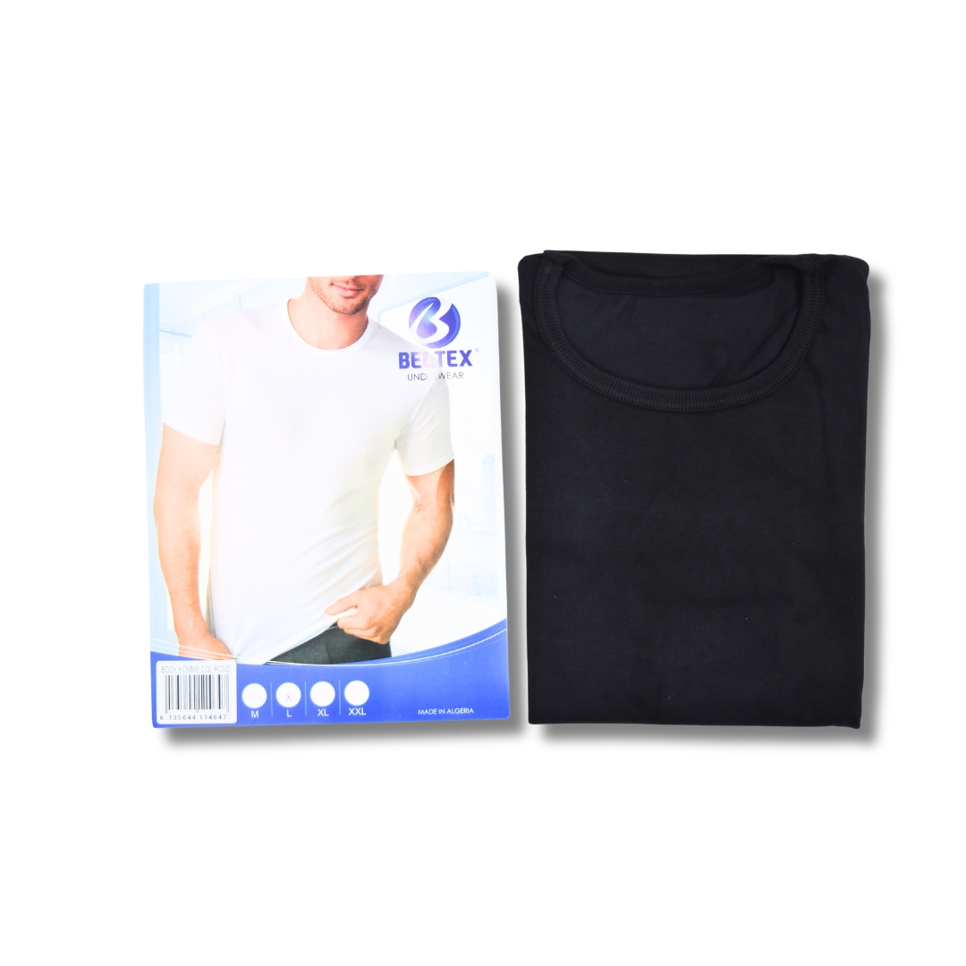 T-shirt pour Hommes BELTEX – Confort et Élégance Classique 🇩🇿
