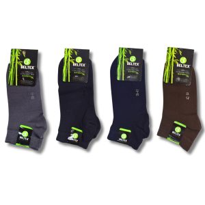 Socquettes Homme en Bambou – Confort Naturel et Style Élégant