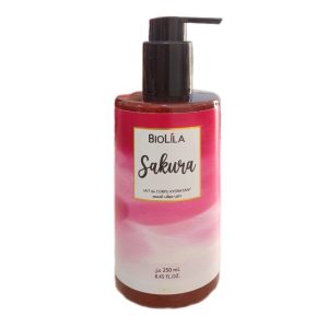 Lait De Corps Hydratant BIOLILA Sakura 250 ml