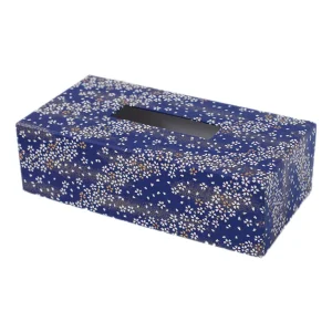 Boîte à mouchoirs - Fleurs au vent violet - M759