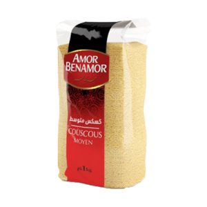COUSCOUS MOYEN 1KG AMOR BENAMOR
