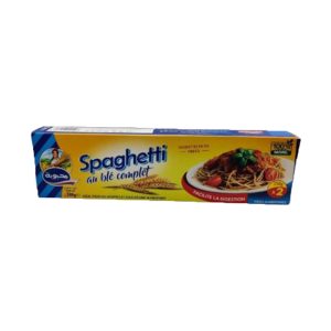 SPAGHETTI au Blé Complet 500G محبوبة