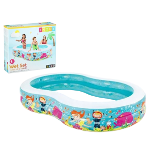 حوض سباحة مستطيل من انتكس Piscine Intex rectangulaire allongée