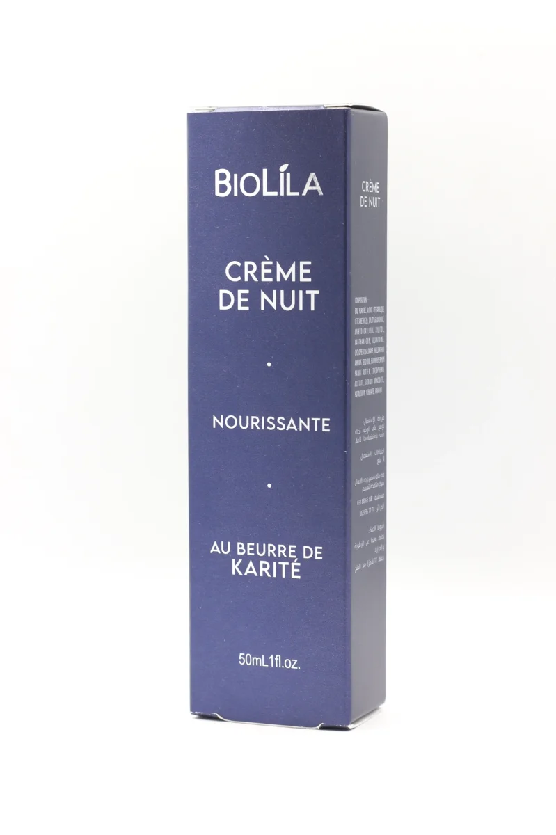 BIOLILA Crème de nuit Nourissante