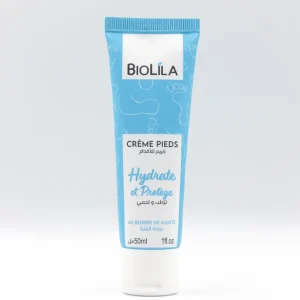 BIOLILA Crème pieds hydrate et protège 50Ml