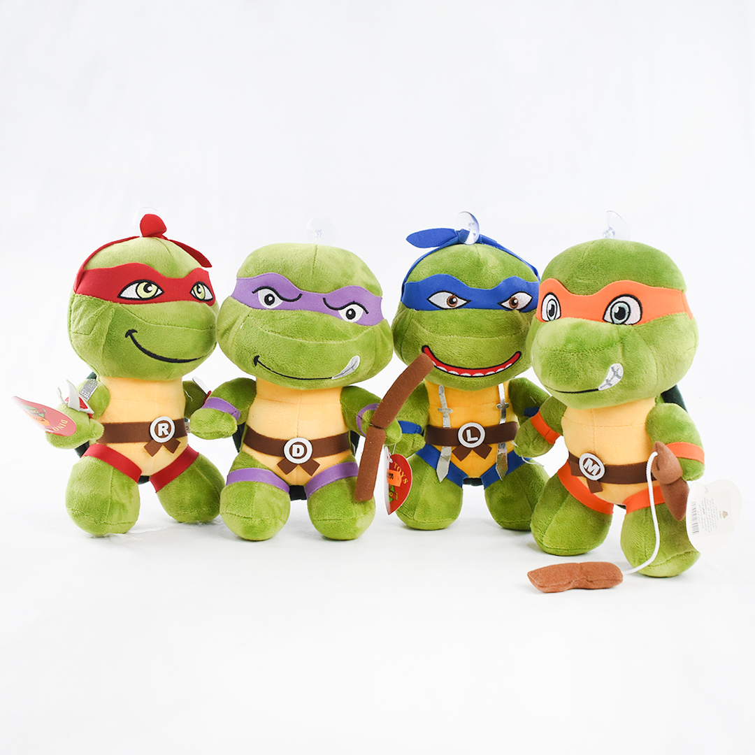 ألعاب القطيفة لسلاحف النينجا Jouets en peluche Tortues Ninja