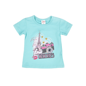 تي-شيرت خفيف وجميل للفتيات T-SHIRT FILLE DEMI MANCHE