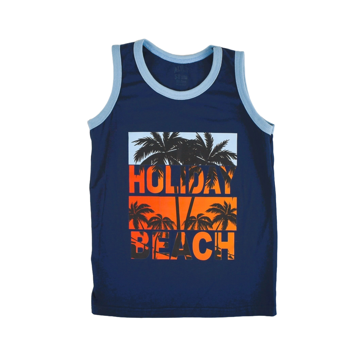 قميص صيفي مميز للأولاد Débardeur Garçon Sérigraphie – Image 7