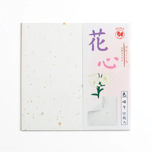 10 Papiers Origami Unis Blanc - 15x15 cm – Image 2