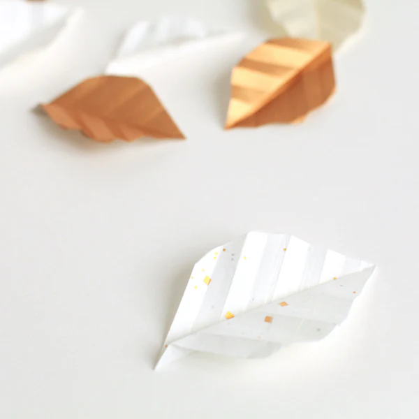 10 Papiers Origami Unis Blanc - 25x25 cm – Image 4